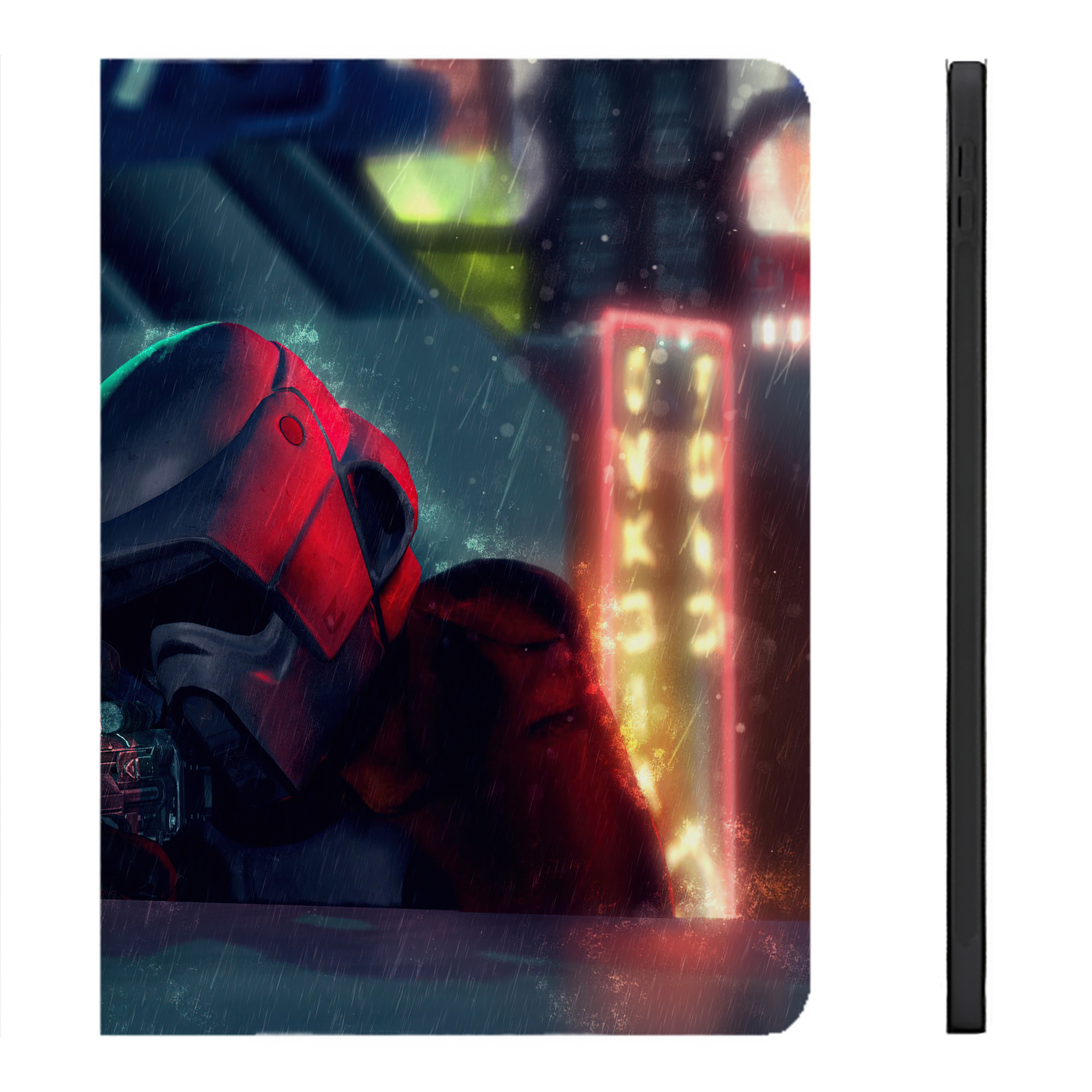 （画像用） スター・ウォーズ Star Wars IPadケース ペンホルダー付き ブックスタイルデザイン